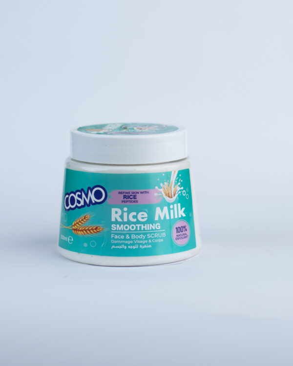 Cosmo Rice Milk Smoothing Face & Body Scrub