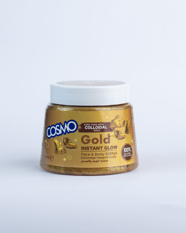 Cosmo Gold Instant Glow Face & Body Scrub