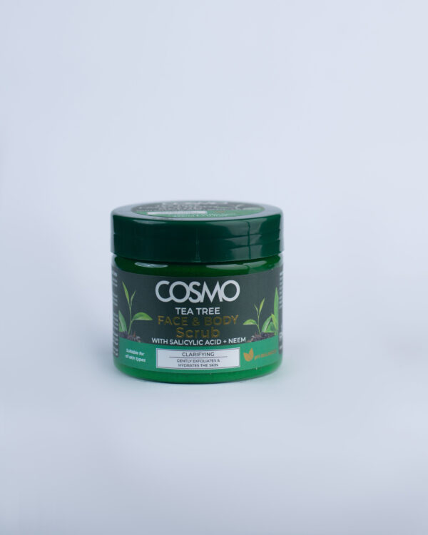 Cosmo Tea Tree Face & Body Scrub